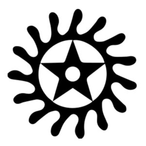 Sesa Wo Suban, the African Adinkra symbol that represents transformation.